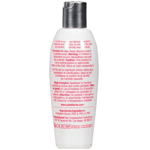 Hot Pink Lube - 4.7 oz Bottle - Lubricants