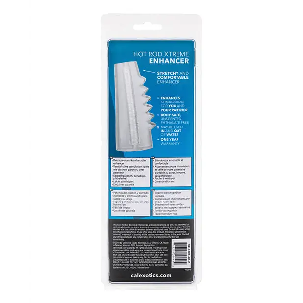 Hot Rod Xtreme Enhancer - Clear - Penis Enhancement