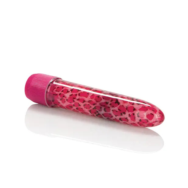 Houston’s Pink Leopard Vibe 4.25’’ Dildo - Vibrators