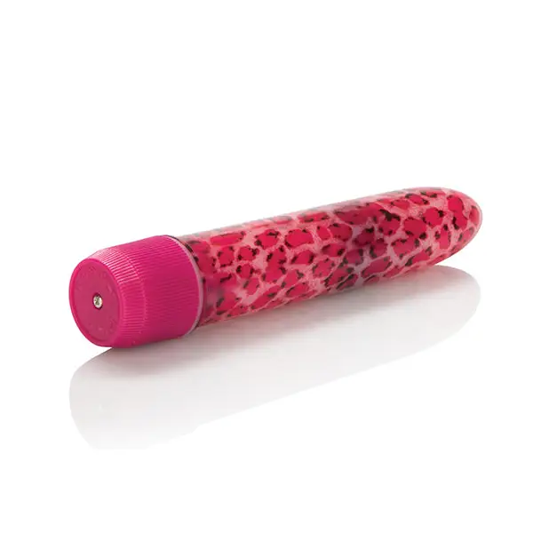 Houston’s Pink Leopard Vibe 4.25’’ Dildo - Vibrators