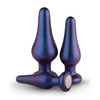 Hueman Comets Butt Plug Set of 3 - Purple - Anal Products