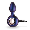 Hueman Deep Space Vibrating Anal Plug - Purple - Anal Products