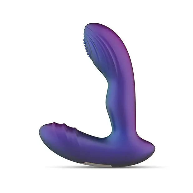 Hueman Galaxy Tapping Butt Plug - Purple