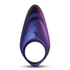 Hueman Neptune Vibrating Cock Ring - Purple - Penis Enhancement