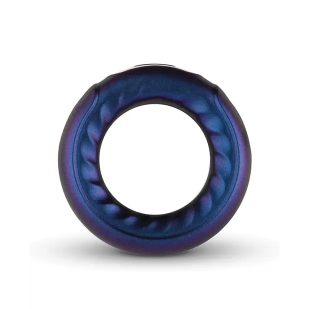 Hueman Saturn Vibrating Cock/Ball Ring - Purple - Penis Enhancement