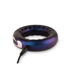 Hueman Saturn Vibrating Cock/Ball Ring - Purple - Penis Enhancement