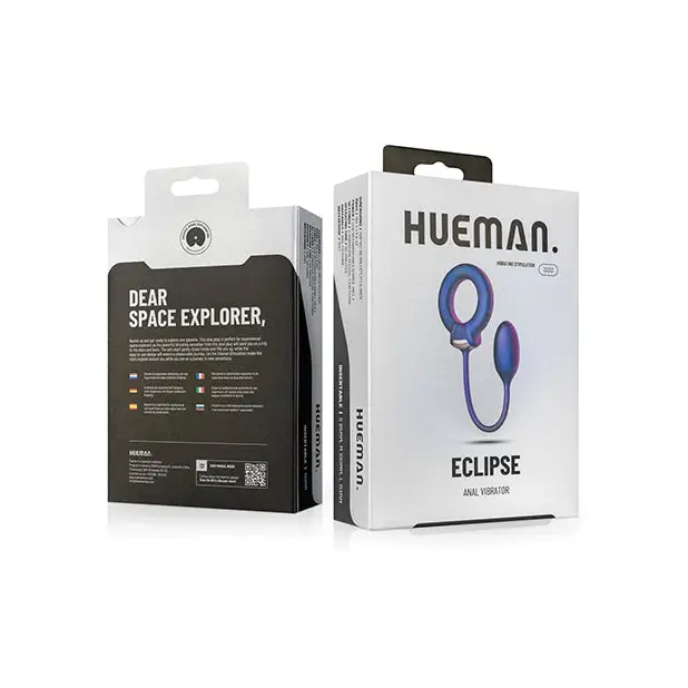 Hueman Solar Cock Ring w/Anal Ball - Purple
