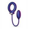 Hueman Solar Cock Ring w/Anal Ball - Purple