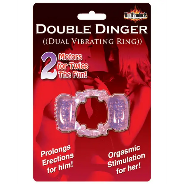 Humm Dinger-Double Dinger - Purple - Stimulators