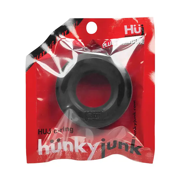 Hunky Junk C Ring - Tar - Penis Enhancement