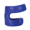 Hunky Junk Connect Cock Ring w/Balltugger - Cobalt - Penis Enhancement