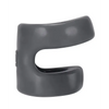 Hunky Junk Connect Cock Ring w/Balltugger - Stone - Penis Enhancement