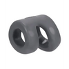Hunky Junk Connect Cock Ring w/Balltugger - Stone - Penis Enhancement