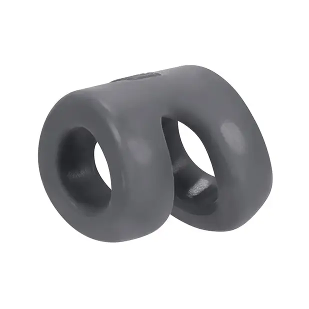 Hunky Junk Connect Cock Ring w/Balltugger - Stone - Penis Enhancement