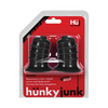Hunky Junk Elong Nipsuckers - Black - Bondage Blindfolds & Restraints