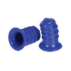 Hunky Junk Elong Nipsuckers - Cobalt - Bondage Blindfolds & Restraints