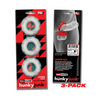Hunky Junk Fractal Ballstretcher - Clear Ice - Gay & Lesbian Products