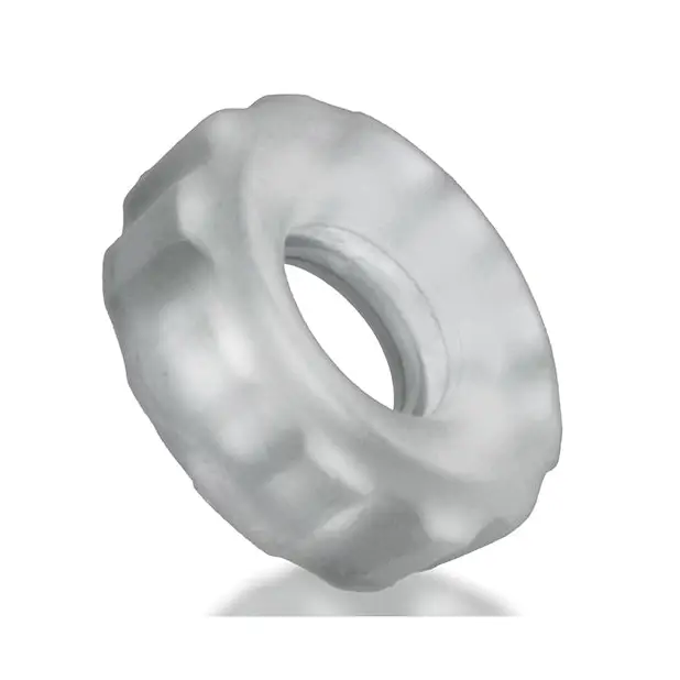 Hunky Junk Fractal Ballstretcher - Clear Ice - Gay & Lesbian Products