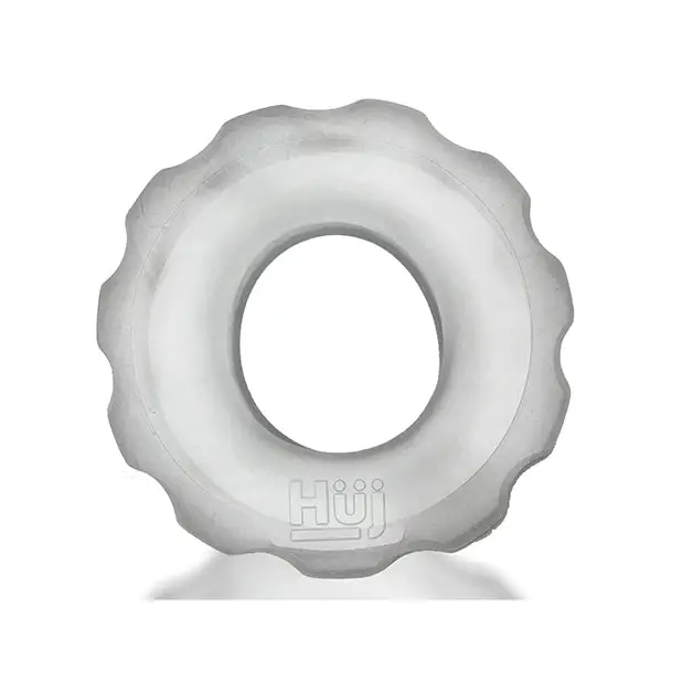 Hunky Junk Fractal Ballstretcher - Clear Ice - Gay & Lesbian Products