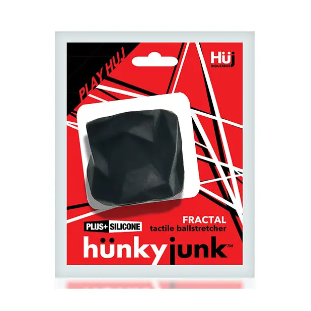 Hunky Junk Fractal Ballstretcher - Tar Ice - Gay & Lesbian Products