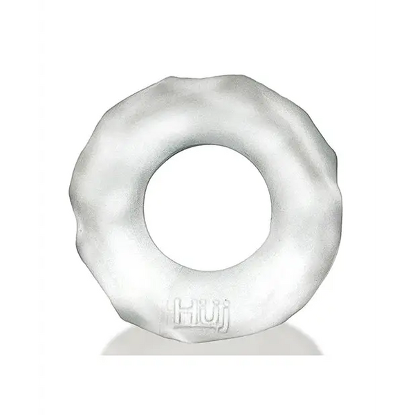 Hunky Junk Fractal Cockring - Clear Ice - Gay & Lesbian Products