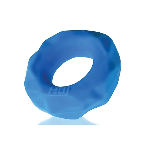 Hunky Junk Fractal Cockring - Tar Ice - Gay & Lesbian Products