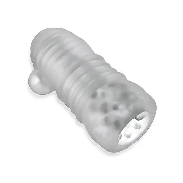 Hunky Junk Jack T Stroker - Clear Ice - Gay & Lesbian Products