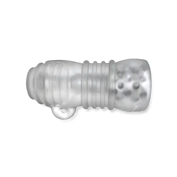 Hunky Junk Jack T Stroker - Clear Ice - Gay & Lesbian Products