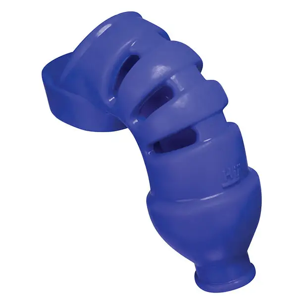 Hunky Junk Lockdown Chastity - Cobalt - Bondage Blindfolds & Restraints