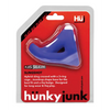 Hunky Junk Slingshot 3 Ring Teardrop - Cobalt - Penis Enhancement