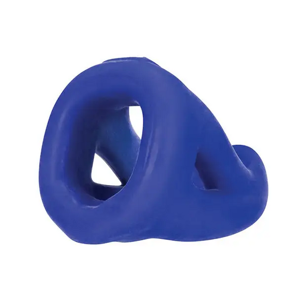 Hunky Junk Slingshot 3 Ring Teardrop - Cobalt - Penis Enhancement