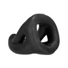 Hunky Junk Slingshot 3 Ring Teardrop - Tar - Penis Enhancement