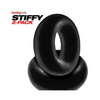 Hunky Junk Stiffy 2 Pack Cockrings - Tar Ice - Penis Enhancement