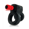 Hunkyjunk Revhammer Shaft Vibe Ring - Tar Ice w/Red Vibe - Penis Enhancement