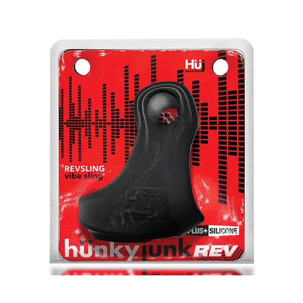 Hunkyjunk Revsling Sling w/Vibe - Tar Ice w/Tar Vibe - Penis Enhancement