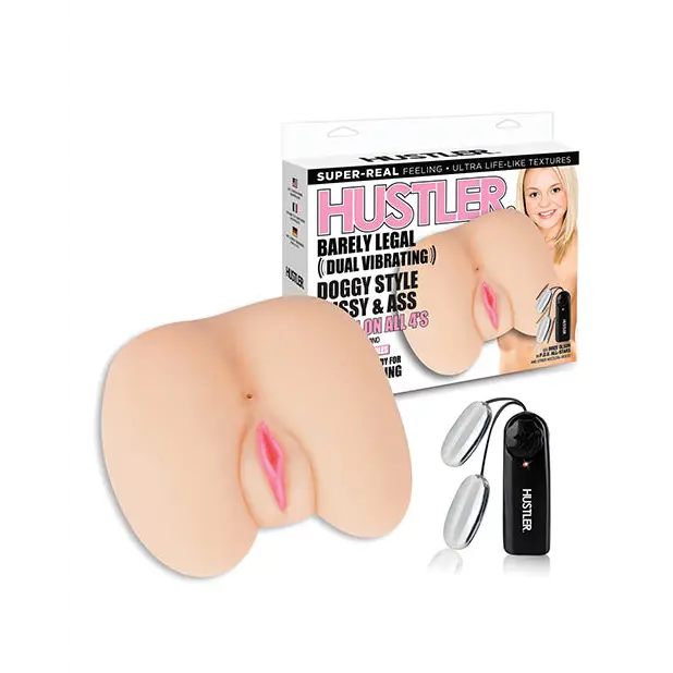 Hustler Toys Bree Olson Barely Legal Vibrating Doggy Style Pussy & Ass w/2 Holes - Dolls & Masturbators