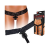 Hustler Vibrating Panties w/Hidden Vibe Pocket Bullet & Stimulation Beads Black S/M - Stimulators