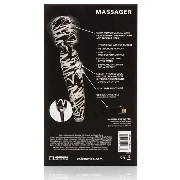 Hype Massager - Black/White - Stimulators