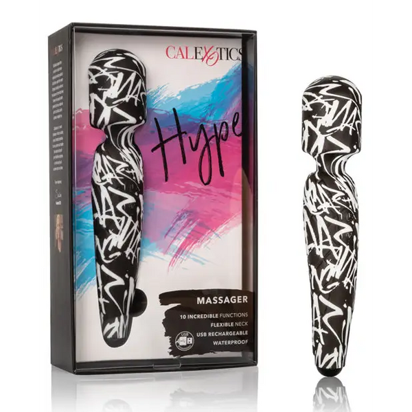 Hype Massager - Black/White - Stimulators
