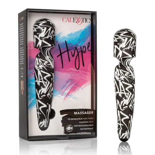 Hype Massager - Black/White - Stimulators