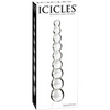 Icicles No. 2 Hand Blown Glass Massager - Clear Rippled - Dongs & Dildos