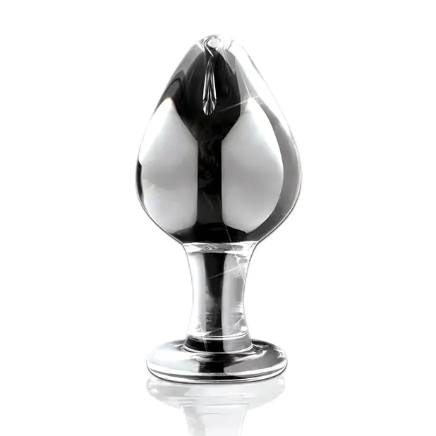 Icicles No. 25 Hand Blown Glass - Clear - Anal Products