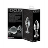 Icicles No. 25 Hand Blown Glass - Clear - Anal Products