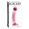 Icicles No. 28 Hand Blown Glass - Clear w/Ridges - Dongs & Dildos