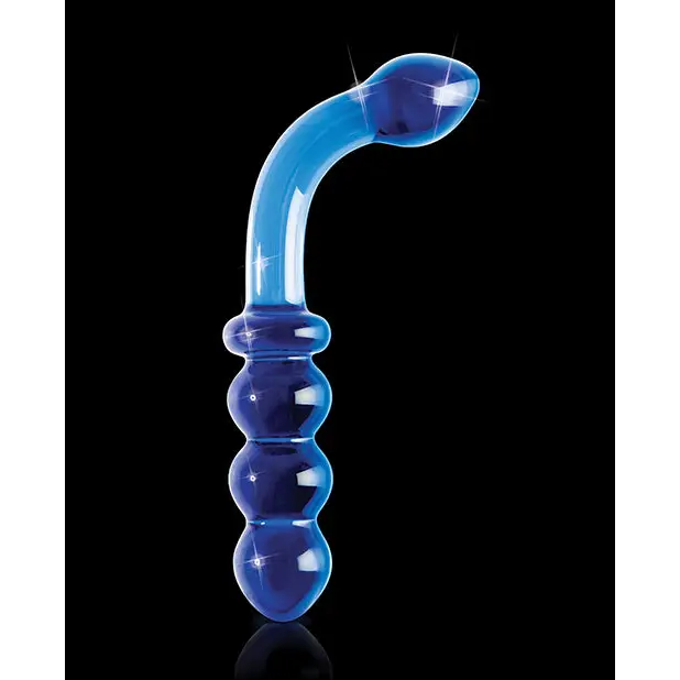 Icicles No. 31 Hand Blown Glass - Blue G Spot - Dongs & Dildos