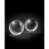 Icicles No. 42 Hand Blown Glass Medium Ben Wa Balls - Clear - Stimulators