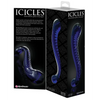 Icicles No. 70 Hand Blown Glass G-Spot Dildo - Purple - Dongs & Dildos