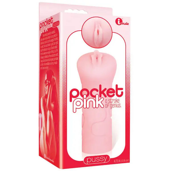 Icon Male Pocket Pink Mini Pussy Masturbator - Dolls & Masturbators