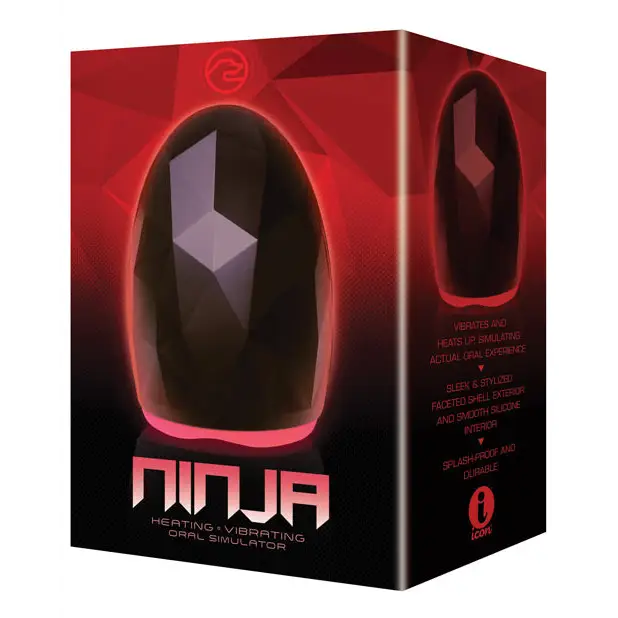 Icon Ninja Rechargeable Heating Masturbator - Gay & Lesbian Products