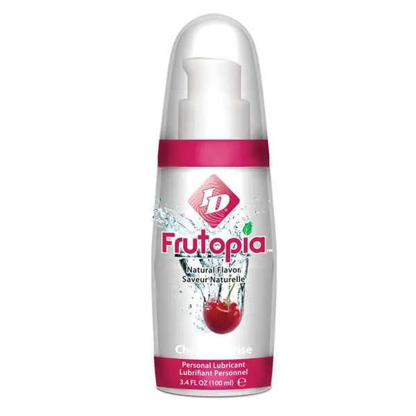 ID Frutopia Natural Lubricant - 3.4 oz Cherry - Lubricants